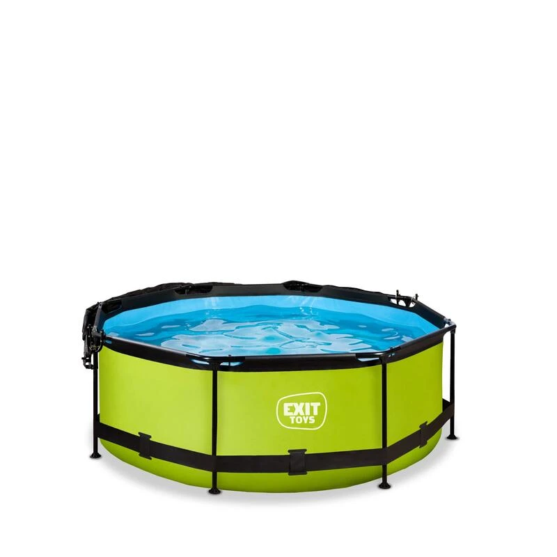 EXIT TOYS Piscine ø244x76cm Avec Voile D'ombrage Et Pompe Filtrante 5 EXIT TOYS Piscine ø244x76cm Avec Voile D'ombrage Et Pompe Filtrante – Image 3