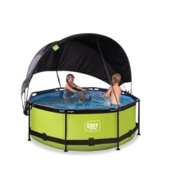 EXIT TOYS Piscine ø244x76cm Avec Voile D'ombrage Et Pompe Filtrante 13 EXIT TOYS Piscine ø244x76cm Avec Voile D'ombrage Et Pompe Filtrante -Plage Équipement Magasin piscine o244x76cm avec voile dombrage et pompe filtrante 5