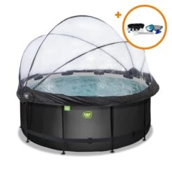 EXIT TOYS Piscine ø360x122cm Avec Kit D'accessoires