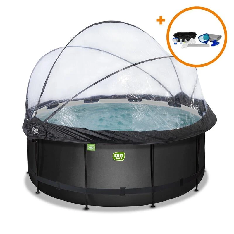 EXIT TOYS Piscine ø360x122cm Avec Kit D'accessoires 3 EXIT TOYS Piscine ø360x122cm Avec Kit D'accessoires