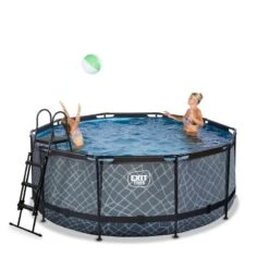 EXIT TOYS Piscine ø360x122cm Avec Pompe Filtrante -Plage Équipement Magasin piscine o360x122cm avec pompe filtrante 4