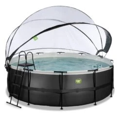EXIT TOYS Piscine ø427x122cm Avec Kit D'accessoires -Plage Équipement Magasin piscine o427x122cm avec kit daccessoires 1