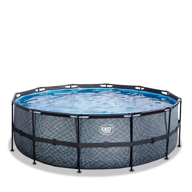EXIT TOYS Piscine ø427x122cm Avec Pompe Filtrante 4 EXIT TOYS Piscine ø427x122cm Avec Pompe Filtrante – Image 2