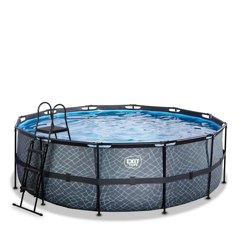 EXIT TOYS Piscine ø427x122cm Avec Pompe Filtrante 3 EXIT TOYS Piscine ø427x122cm Avec Pompe Filtrante