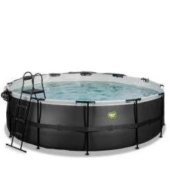 EXIT TOYS Piscine ø450x122cm Avec Kit D'accessoires -Plage Équipement Magasin piscine o450x122cm avec kit daccessoires 2