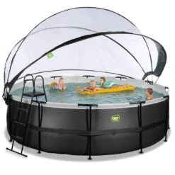 EXIT TOYS Piscine ø450x122cm Avec Kit D'accessoires -Plage Équipement Magasin piscine o450x122cm avec kit daccessoires 5