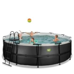 EXIT TOYS Piscine ø450x122cm Avec Pompe Filtrante -Plage Équipement Magasin piscine o450x122cm avec pompe filtrante 3