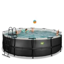 EXIT TOYS Piscine ø450x122cm Avec Pompe Filtrante -Plage Équipement Magasin piscine o450x122cm avec pompe filtrante 4