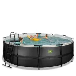 EXIT TOYS Piscine ø450x122cm Avec Pompe Filtrante -Plage Équipement Magasin piscine o450x122cm avec pompe filtrante 5