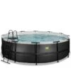 EXIT TOYS Piscine ø488x122cm Avec Pompe Filtrante à Sable -Plage Équipement Magasin piscine o488x122cm avec pompe filtrante a sable