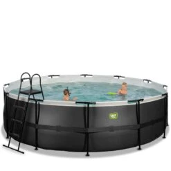 EXIT TOYS Piscine ø488x122cm Avec Pompe Filtrante à Sable -Plage Équipement Magasin piscine o488x122cm avec pompe filtrante a sable 5