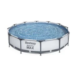 Bestway Piscine Tubulaire 3,6m Avec Pompe + Échelle | Sweeek -Plage Équipement Magasin piscine tubulaire 36m avec pompe echelle sweeek 2