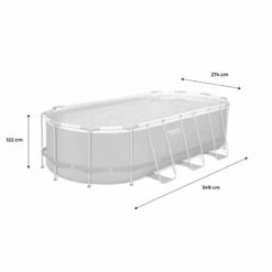 Bestway Piscine Tubulaire Ovale 5x3m Et Accessoires | Sweeek -Plage Équipement Magasin piscine tubulaire ovale 5x3m et accessoires sweeek 3