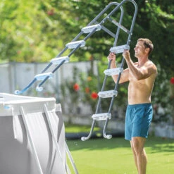 Intex Piscine Tubulaire Prism Frame Ovale 5,03 X 2,74 X 1,22 M -Plage Équipement Magasin piscine tubulaire prism frame ovale 503 x 274 x 122 m 4