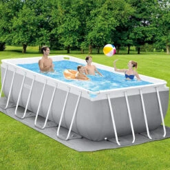 Intex Piscine Tubulaire Prism Frame Rectangulaire 4,88 X 2,44 X 1,07 M -Plage Équipement Magasin piscine tubulaire prism frame rectangulaire 488 x 244 x 107 m 2