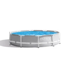 Intex Piscine Tubulaire Prism Frame Ronde 3,05 X 0,76 M