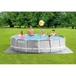 Intex Piscine Tubulaire Prism Frame Ronde 4,27 X 1,07 M -Plage Équipement Magasin piscine tubulaire prism frame ronde 427 x 107 m 5
