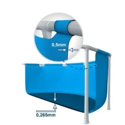 Intex Piscine Tubulaire Ronde 2,44 X 0,51 M -Plage Équipement Magasin piscine tubulaire ronde 244 x 051 m 2