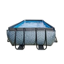 EXIT TOYS Piscine Wood 540x250cm Avec Pompe Filtrante -Plage Équipement Magasin piscine wood 540x250cm avec pompe filtrante 2