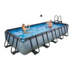 EXIT TOYS Piscine Wood 540x250cm Avec Pompe Filtrante -Plage Équipement Magasin piscine wood 540x250cm avec pompe filtrante 5
