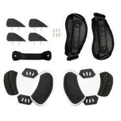 PLANCHE DE KITESURF "TWIN TIP 500" CARBONE - 136X40,5CM (PADS ET STRAPS INCLUS) -Plage Équipement Magasin planche de kitesurf twin tip 500 carbone 136x405cm pads et straps inclus 2