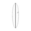 Planche De Surf Funboard Torq TET CS White/Carbon Strip 7'6