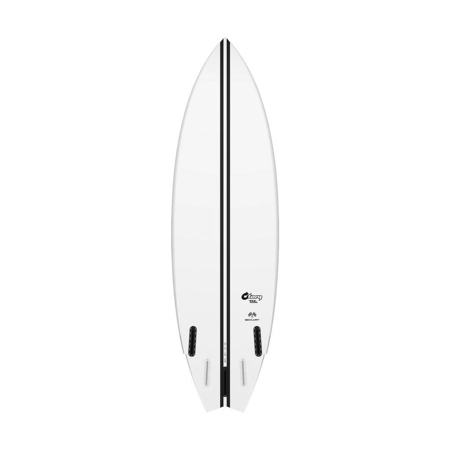 Torq Planche De Surf TEC Gokart White 5'10" 4 Torq Planche De Surf TEC Gokart White 5'10" – Image 2