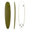 Planche Surf Débutants Bom Bora Softboard 9´0 Olive -Plage Équipement Magasin planche surf debutants bom bora softboard 90 olive