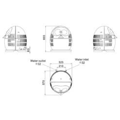 Pompe à Chaleur Piscine Hors-sol - Penguin 3kW -Plage Équipement Magasin pompe a chaleur piscine hors sol penguin 3kw 6