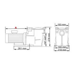 Hayward Pompe à Filtration 1 Cv 15.5 M3/h Triphasé 2 -Plage Équipement Magasin pompe a filtration 1 cv 155 m3h triphase 2 4