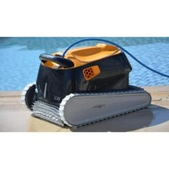 Dolphin Robot Electrique De Piscine Fond, Parois Et Ligne D'eau Avec Chariot -Plage Équipement Magasin robot electrique de piscine fond parois et ligne deau avec chariot 5