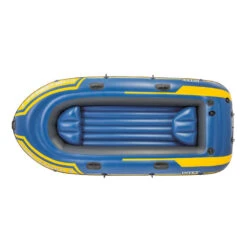 Intex Set Bateau 3 Personnes - Challenger 3 -Plage Équipement Magasin set bateau 3 personnes challenger 3 1