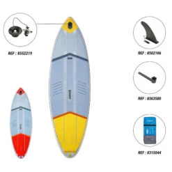 STAND UP PADDLE GONFLABLE DE SURF 500 / 8' ROUGE 135 L 19 STAND UP PADDLE GONFLABLE DE SURF 500 / 8' ROUGE 135 L -Plage Équipement Magasin stand up paddle gonflable de surf 500 8 rouge 135 l 7