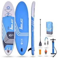 Zray Sup Gonflable X-Rider X2 10'10 Dropstitch - 150kg 330x81x15cm(10'10"x32x6") Bleu