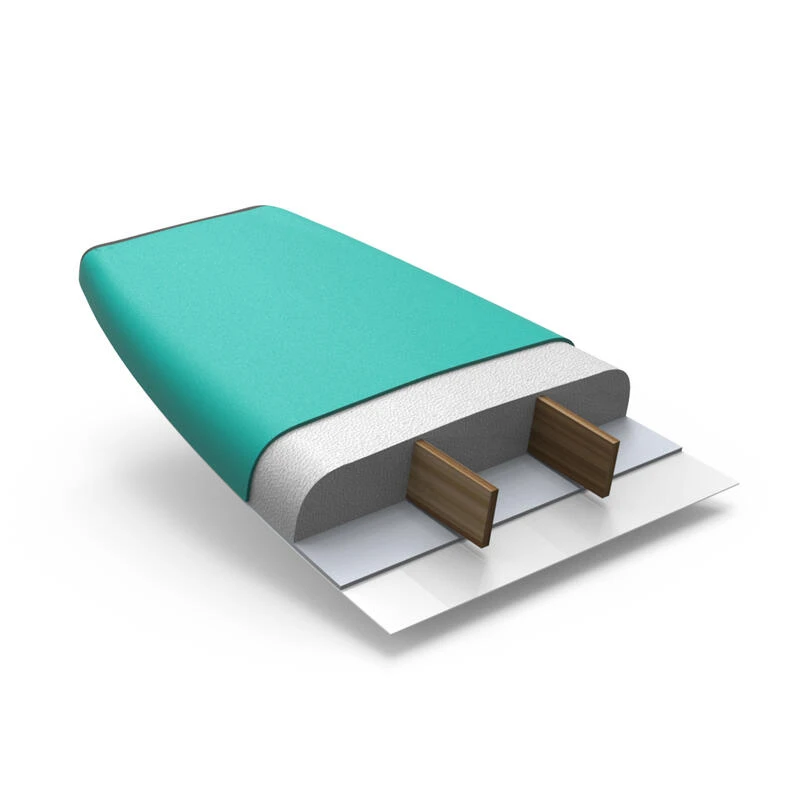 SURF MOUSSE 100 7'5" - Livré Avec Un Leash Et 3 Ailerons 4 SURF MOUSSE 100 7'5" - Livré Avec Un Leash Et 3 Ailerons – Image 2