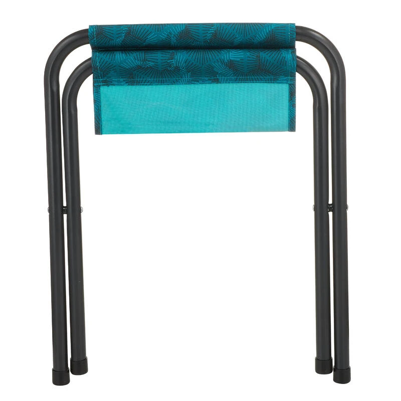 Quechua Tabouret Pliant De Camping Bleu 4 Quechua Tabouret Pliant De Camping Bleu – Image 2