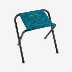 Quechua Tabouret Pliant De Camping Bleu